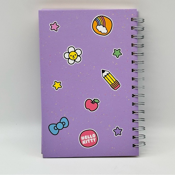 Sanrio Hello Kitty Spiral Notebook - HK Science Rules Purple - Picture 7 of 7